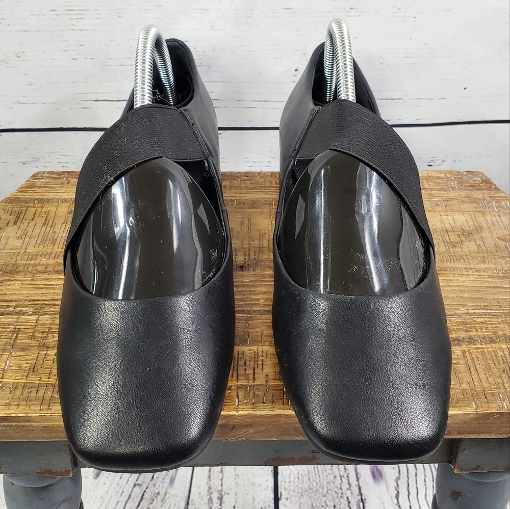 BLONDO Bryana Waterproof Ballet Flats Size 9 Medium Black